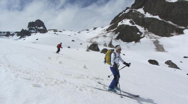 Ski de randonnée dans le Beaufortain - Col de Presset