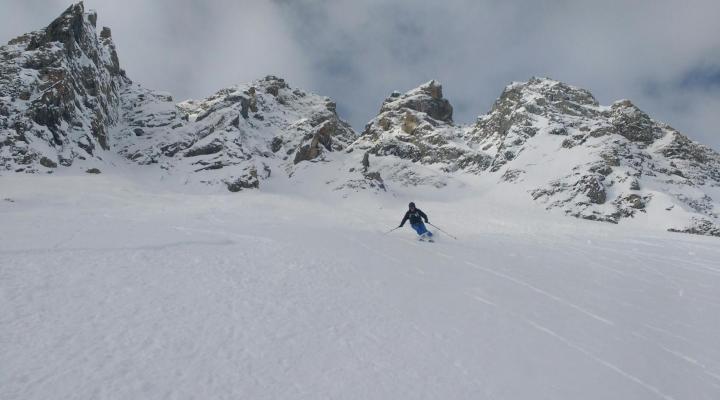 Tignes ski hors piste