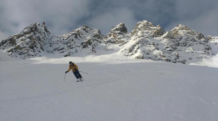 Tignes ski hors piste