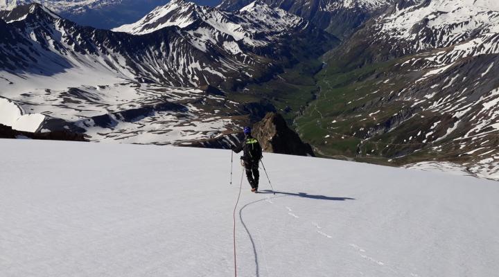 La descente