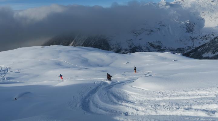 La descente