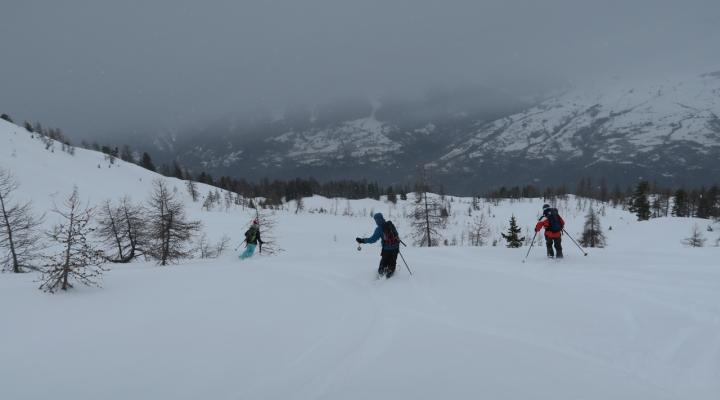 La descente
