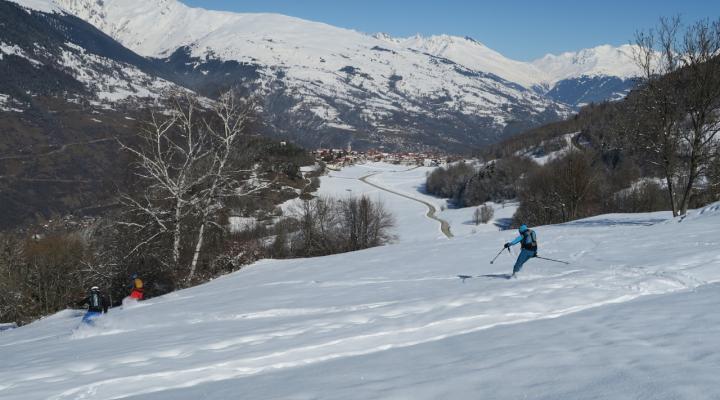 La descente
