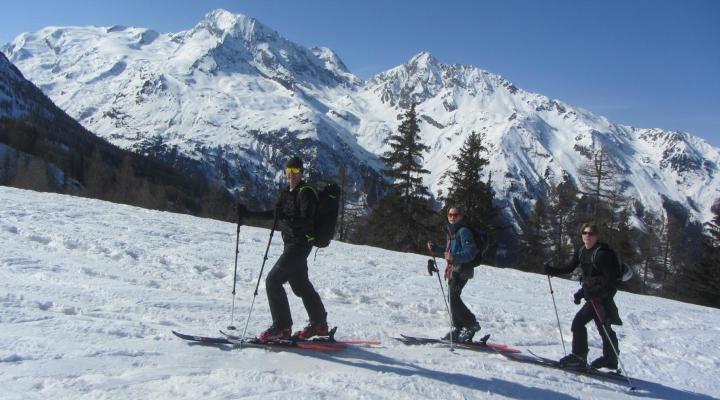 Ski de randonnée au départ de Sainte Foy Tarentaise guides des arcs