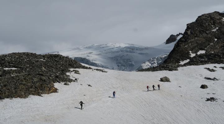 Vers le Mt Rose