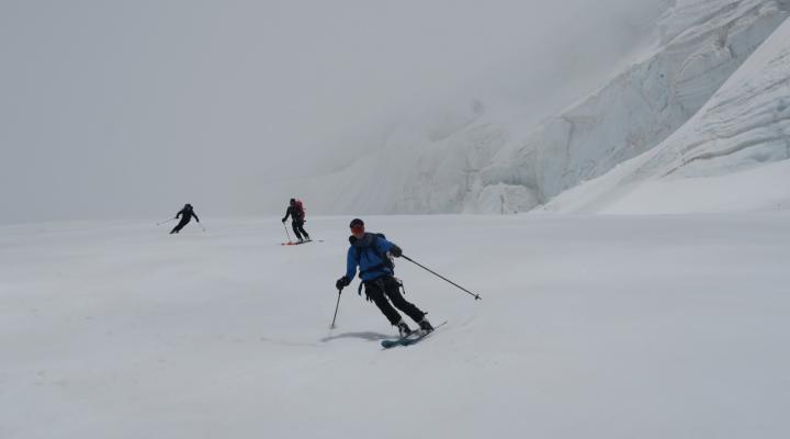 Vers le Mt Rose