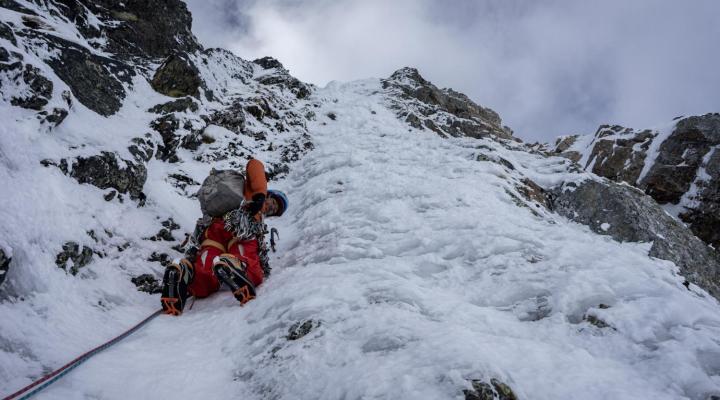 perfectionnement cascade de glace les arcs val d’Isère tarentaise 