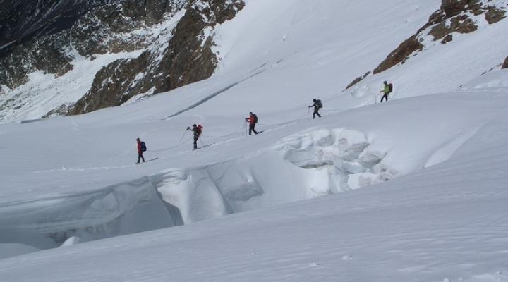 Dôme des Glacier depuis Bour St Maurice - massif du Mont Blanc