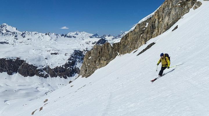 Hors piste ski rando rando à Val d'Isère guide haute montagne