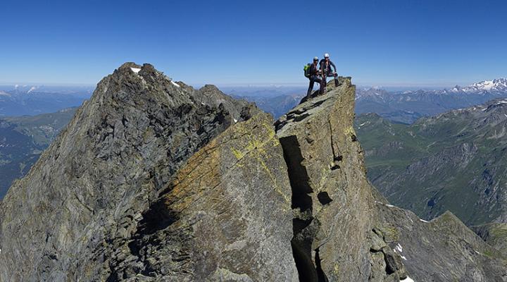 Course de rocher avec le bureau des guides des Arcs Peisey Vallandry