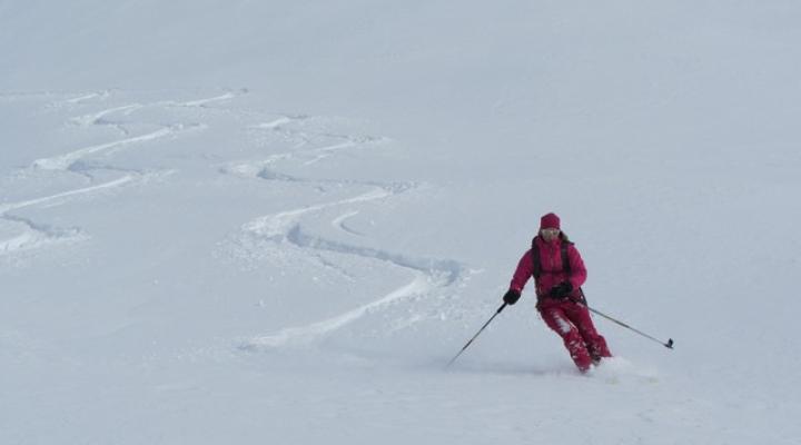 Ski hors piste ski randonné espace san bernardo la rosière la thuile