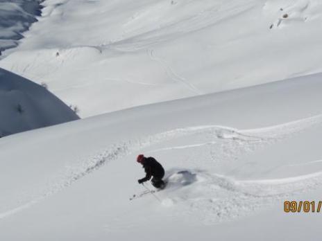 Vastes vallons au dessus de la vallée de Peisey