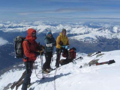 Ski de randonnée en Vanoise - Sommet du Mont Pourri
