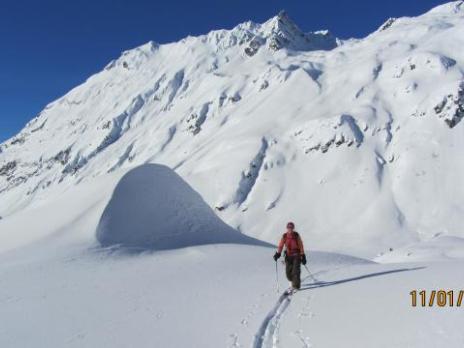 ski de rando refuge du Ruitor