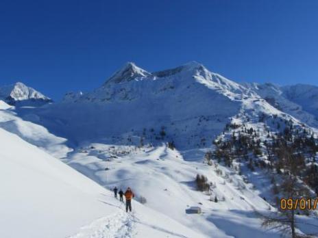 Le Mont Pourri, le Dôme de la Sache, Bellecôte 