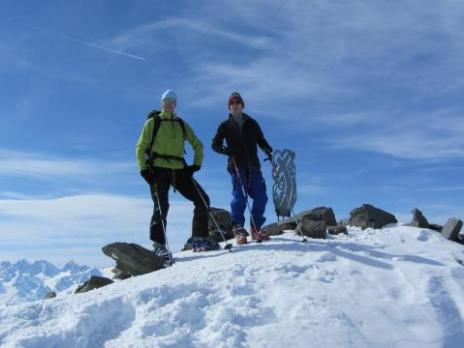 Sommet de la Rosablanche 3336m - guides des Arcs