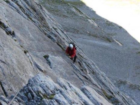 voie desmaison à l'aiguille de la Vanoise