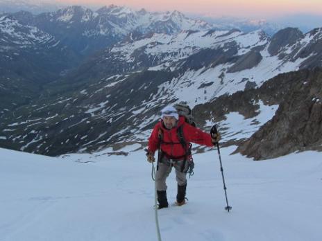 Le Glacier des Glaciers massif du Mont Blanc