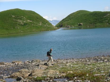 la marche vers Pierra menta