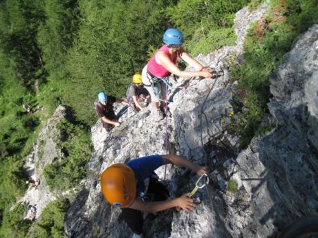 via ferrata de Peisey