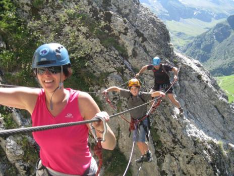 Via ferrata de Peisey