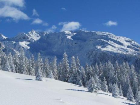 La Rosière vue sur le Bec Rouge - Guides des Arcs