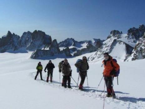 Glacier du Trient -massif du Mont Blanc