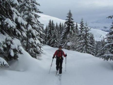 Ski de randonnée dans le Beaufortain avec les guides des Arcs