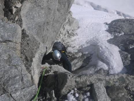 Franck dans le mixte de départ
