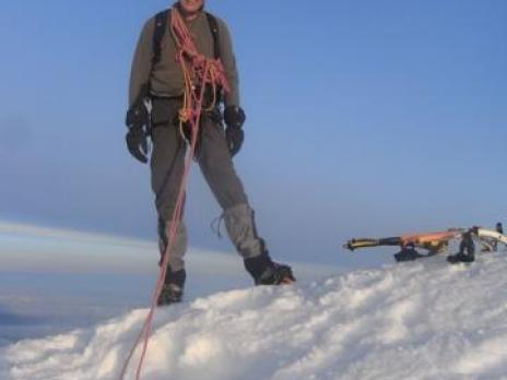 Aiguille Verte 4122m le sommet