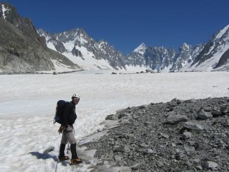 Montée au refuge d'Argentière - guides des Arcs