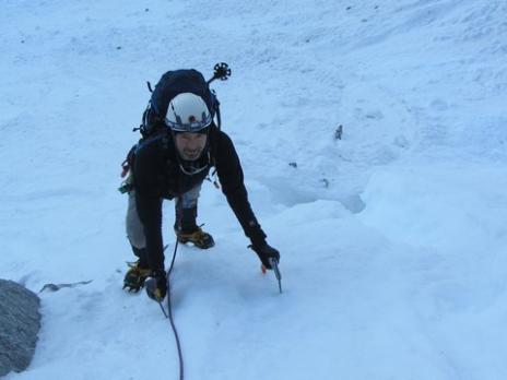 Le couloir de Tour Noir - guides des Arcs