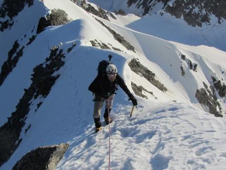 Tour Noir l'arête sud-est - guides des Arcs