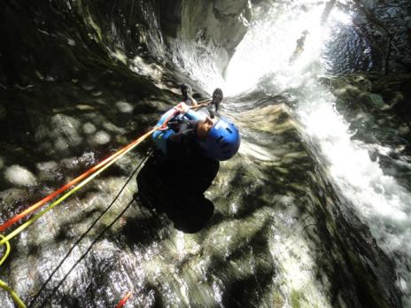 canyonning les arcs bourg st maurice