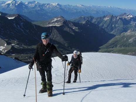 Alpinisme Arête des Lanchettes - massif du Mont Blanc