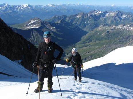 Sommet du Dôme des Glaciers - guides des Arcs
