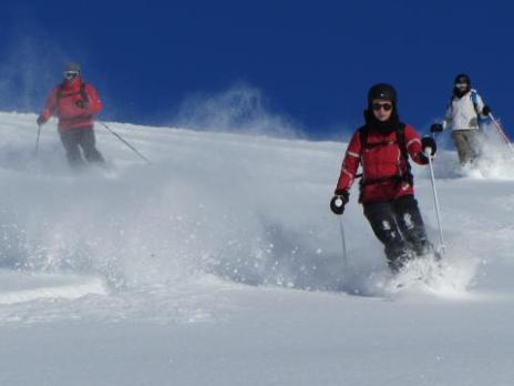Ski hors-piste aux Arcs avec les guides des Arcs