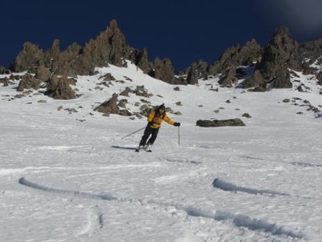 Ski hors piste à Tignes avec les guides des Arcs