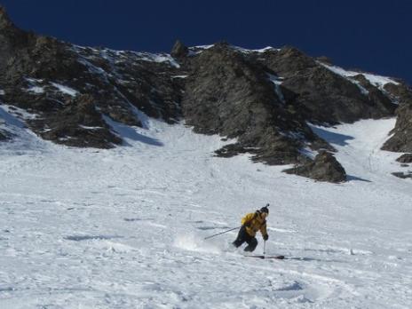Ski hors piste à Val d'Isère avec les guides des Arcs