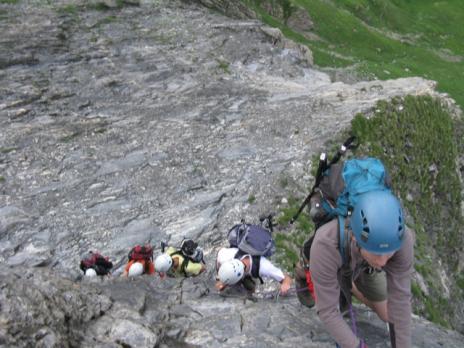 via ferrata beaufortain