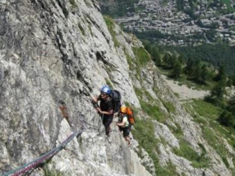 escalade à courmayeur