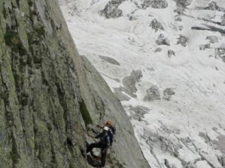 escalade à Courmayeur