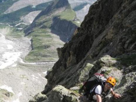 escalade à Courmayeur