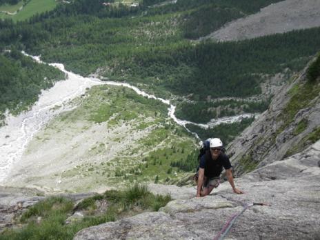 escalade à Courmayeur