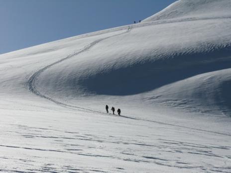 randonnée glaciaire Mt Rose 