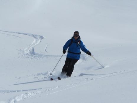 Ski hors piste à la Plagne - guide des Arcs