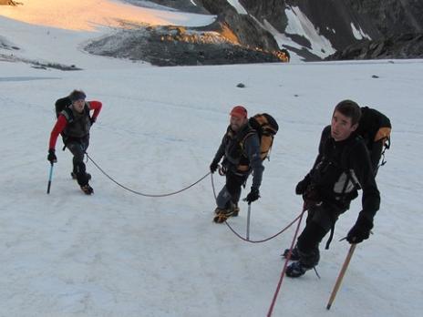 Le glacier du Grand Col - Mont Pourri Vanoise