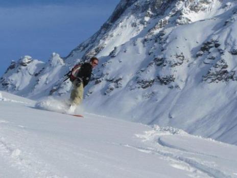 Pardiski ski hors piste avec les guides des Arcs