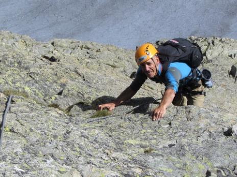 Têtes de Bellaval voie Mystère de l'Espadon - massif du Beaufortain