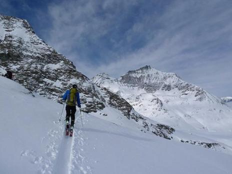 Sous le col d'Arbéron.